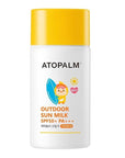 ATOPALM Outdoor Sun Milk SPF50+ PA+++ 55g, Waterproof Baby Kids adult, MLE Korean Mineral Sunscreen