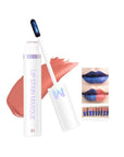 Matte Lip Gloss Peel Off Masque - Peel Off Lip Stain Tattoo, Peachy Rose Peel Off Lip Tint,Long Lasting Waterproof Transfer-proof Lip Mask Lip Stain Peel Off Lip Gloss,Stay Lip Makeup.01#