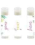 Andaz Press Personalized Lip Balm Party Garden