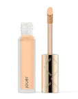 Jouer Essential High Coverage Liquid Concealer - Brightening Concealer - Color Corrector for Under Eye Dark Circles, Spot Coverage, and Eye Primer - Soft Matte Finish, Macaron