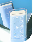 TNB ToneFitSun Vegan Primer SunStick Protection Bar 18g (No Sebum, Waterproof, SPF50+ PA++++), Made in Korea