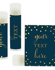 Andaz Press Personalized Lip Balm Party Blue,