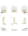 Andaz Press Personalized Lip Balm Party Glitter