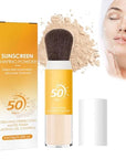Sunscreen Setting Powde Spf 50 Pa++Mineral Setting Powder Lightweight Concealer