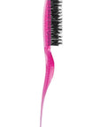 Cricket Amped Up Teasing Hair Brush - Adds Major Volume and Shine, Heat Resistant, Ideal for Slick Back, Updos, and Detangling All Hair Types, Ergonomic Handle and Sectioning Tip, 4 Pack Sparkle