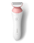 Philips Beauty Lady Electric Shaver Series 6000, Cordless with 7 Accessories, BRL146/00, White