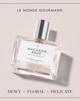 Le Monde Gourmand Macaron Rosé Eau de Parfum - 1 fl oz (30 ml) - Rose, Floral, Sugar Perfume Notes
