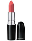 MAC Lustreglass Lipstick - 520 See Sheer for Women - 0.1 oz Lipstick