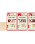 Duke Cannon Supply Co. Big Brick of Soap Bar for Men Holiday Edition - Peppermint Bark (Peppermint Scent), 10 oz. (3 Pack)