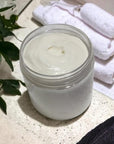 Beef Tallow & Magnesium Body butter - Grass Fed and Finished beef tallow Magnesium Cream- Handmade moisturizer for Cracked, Dry, Itchy skin- eczema cream- diaper rash (OATMEAL & HONEY)