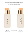 Ogee Sculpted Complexion Foundation Stick (Linden 1.25N/1.75N - Organic Ingredients