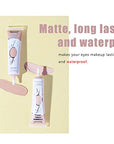 MAEPEOR Matte Eyeshadow Primer 6 Colors Prevent Oily Lids and Creasing Eye Primer Base Long-lasting Waterproof & Smudgeproof Eye Base Makeup for All Shadows (1 Medium)