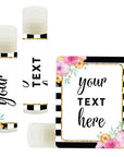 Andaz Press Personalized Lip Balm Party Black