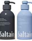 Saltair Body Wash, For Him Scents 2-Pack. Moisturizing Body Cleanser with Monoi Oil and Cupuacu Butter. Luxury Shower Gel for Women and Men. Vegan, Cruelty-Free, Paraben-Free. 2x 17oz Pump Bottles