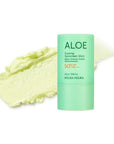 Holika Holika Aloe Cooling Sunscreen Stick: Moisturizing, Soothing, Hydrating, Face & Body, Broad Spectrum, PF 50+, PA++++, Reef-Friendly, Lightweight