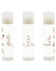 Andaz Press Personalized Lip Balm Party Florals,