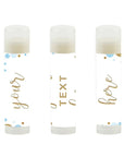 Andaz Press Personalized Lip Balm Party Glitter