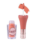 Nude Tined Long Lasting Matte Lipgloss in Bottle Shape Container (01)