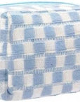 Pazimiik checkered makeup bag for
