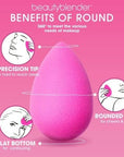 Beautyblender® | Nova Beauty Blender Makeup Sponge, Super-Soft Foam Easily Blends Foundations, Powders & Creams, Made in USA, Reusable, Washable, Streak Free Application, Vegan, Cruelty Free