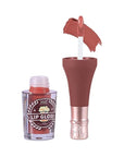 Nude Tined Long Lasting Matte Lipgloss in Bottle Shape Container (03)