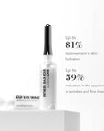 BIOEFFECT EGF Eye Serum Refill Set with Cooling Rollerball (6 ml) and One Refill Cartridge (6ml), Anti-Aging Corrective Gel with Hyaluronic Acid for Puffy Bags, Wrinkles, Fine Lines and Crows Feet