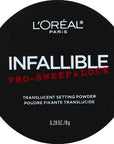 L'Oreal Paris Makeup Infallible Pro-Sweep and Lock Loose Face Powder