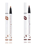 Longwear Liquid Lip Liner, Matte Lip Tint Stain Marker Pen, 2 in1 Liquid Lipstick & Lip Liner Pencil, Long Lasting Waterproof Lip gloss for Women, Fuller Lips Makeup (05+06)
