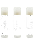 Andaz Press Personalized Lip Balm Party Silver