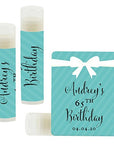 Andaz Press Personalized Milestone Birthday Party Balm