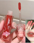 6 Colors Bear Lip Gloss Set, Lip Glaze Jelly Lipstick Liquid Lipstick Cute Bear Lipgloss Plumping Lip Tint Moisturizing Waterproof Long Lasting Cheek Cosmetic Beauty Makeup