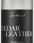 Scentiment Diffuser Oil - Cedar Leather Fall Collection | Aromatherapy Home Fragrance | Luxurious Scent with Lemon, Jasmine Sandalwood, Amber, Lavender, Vanilla, & Musk (20ml)