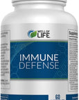 Immune Defense 600mg | 60 Veg Capsules. Enhance Immune Health with a Potent Blend of Graviola Leaf, Raspberry Fruit, Green Tea, Turmeric, Garlic. Boost Your Well-Being Naturally.