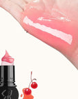 1 PC Macaron Canned Lip Essence High Glossy Lip Jelly, Mirror Effect Lip Glaze Mirror Effect Lip Balm, Moisturizing & Plump Lip Gloss (L04, 6g)