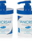 Vanicream Moisturizing Skin Cream with Pump Dispenser - 16 fl oz (1 lb) - Moisturizer Formulated Without Common Irritants for Those with Sensitive Skin (Pack of 2)