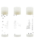 Andaz Press Personalized Bridal Shower Bachelorette Silver