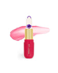 Winky Lux Flower Balm, pH Lip Balm, Color Changing Lipstick and Tinted Lip Balm Stain, Vegan & Cruelty Free Hydrate & Plump, Sheer Pink Lipstick, Purple Flower