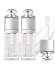 2PCS Hydrating Lip Glow Oil, Lip Oil Gloss Lip 2 OZ