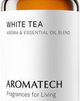 AromaTech White Tea Aroma Essential Oil Blend: Luxury Hotel Inspired Aromatherapy with White Tea, Orange & Palo Santo for Ultrasonic Diffusers & Nebulizers - 4 fl oz, 120 mL
