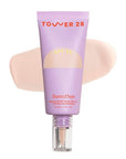 Tower 28 Beauty SunnyDays SPF 30 Tinted Mineral Sunscreen - For Sensitive Skin - 2-in-1 Facial Broad Spectrum UVA/UVB Protection + Foundation - Shade 05 FAIRFAX - Fair with Pink Undertones, 1 Fl Oz