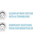 SCINIC The Simple Cica Toner Pad 60 Pcs | Vegan-certified Cotton Fabric | Mild Peeling Without Irritation | Gentle Ph 5.5 PHA Peeing | 100% Vegan | K-beauty