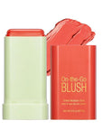 Soft Creamy Blush Stick,On-the-Go Blush,2-in-1 Cheek and Lip