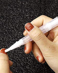 3 Pack 3 ml Transparent Twist Pens Empty Nail Oil Pen with Brush Tip, Cosmetic Lip Gloss Container Applicators Eyelash Growth Liquid Tube With 3 Pack Funnels for Women Female Girls