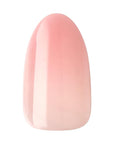 KISS LoveShackFancy x imPRESS Press-On Manicure Limited Edition, Style "Blushing Lavender" Medium Almond Pink Press-On Nails, Includes Prep Pad, Mini Nail File, Cuticle Stick, & 30 Fake Nails