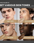 AKARY Hydrating Men BB Cream SPF 15 PA++, Light 160