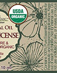 US Organic 100% Pure Frankincense (Boswellia Carteri) Essential Oil - Sourced from The Horn of Africa, USDA Certified Organic, Use Topically or in Diffuser, Perfect for Yoga or Meditation (10 ml)