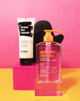 b.tan Self Tan Remover & Body Wash | Erase Tan Repeat - 2-in-1 Exfoliator Scrub and Body Wash, Sunless Tan Eraser, 8 Fl Oz