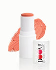 Boomstick Golden Peach ™ - Warm, Coral-Peach Blush Stick and Lipstick - Multistick, Vegan, Makeup for Older Women and Mature Skin Boom Stick By Cindy Joseph