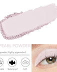 Monochrome Matte Eyeshadow Makeup Palette, Highly Pigmented Light Nude Eyeshadow Palette, Matte Pressed Powder Eye shadow Makeup, Single Vegan Eye Shadow, Daily Evening Women Girls Eyeshadow Gift 1#