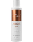 Georgette Klinger Coconut Cleansing Milk - Natural Face Wash for Women, Gentle Makeup Remover That Restores Moisture with Nutrient-Rich Coconut Oil, Vegan for All Skin Types - 6.7 oz